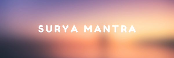Surya Mantra Blog
